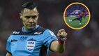 El Gato Ortiz no marcó un penal a favor de Chivas y el Cantante Guerrero arremetió contra el árbitro (Fotografías: Mexport | Captura)