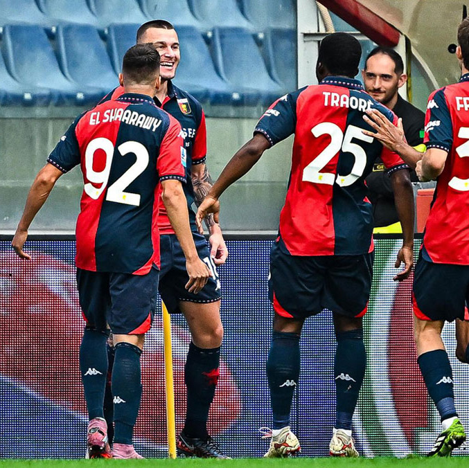 El Genoa tomó oxígeno con su victoria. (Foto: EFE)