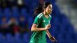 Montse Saldivar salió visiblemente molesta de la cancha del Estadio Victoria (Fotografía: Mexsport)