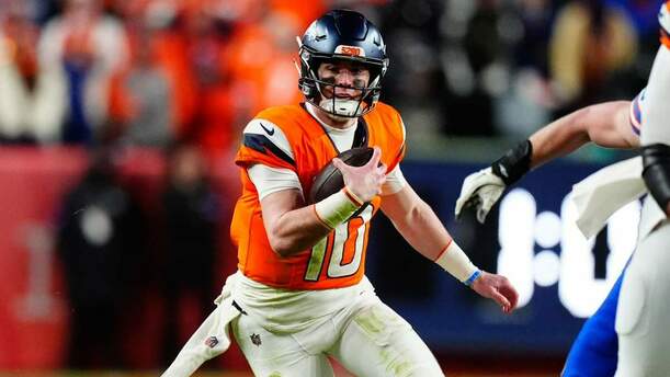 Bo Nix, baja para Denver Broncos el resto de postemporada (Reuters)