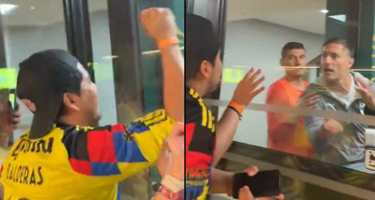 Un nuevo incidente se presentó en la zona Chairman's Club (Captura)