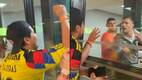 Un nuevo incidente se presentó en la zona Chairman's Club (Captura)