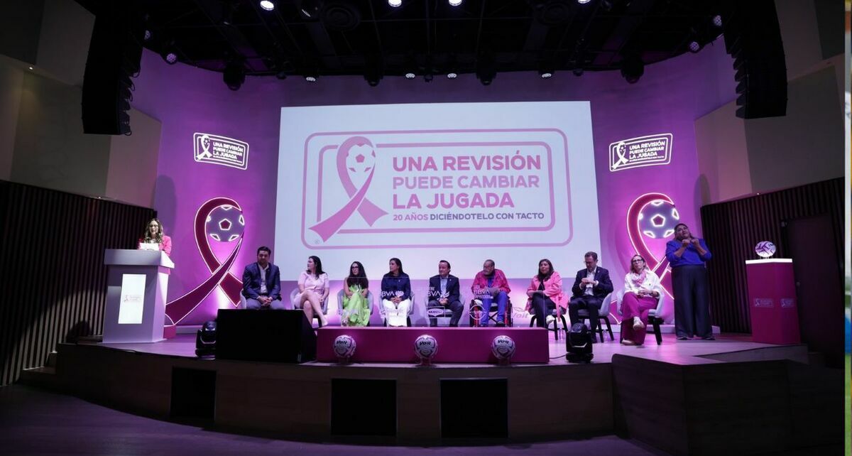 La Liga MX se unió a la campaña rosa de lucha contra el cáncer de mama (Fotografía: X @LigaBBVAMX)