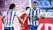 Salomón Rondón celebra uno de los dos goles ante Necaxa. FOTO: Mexsport