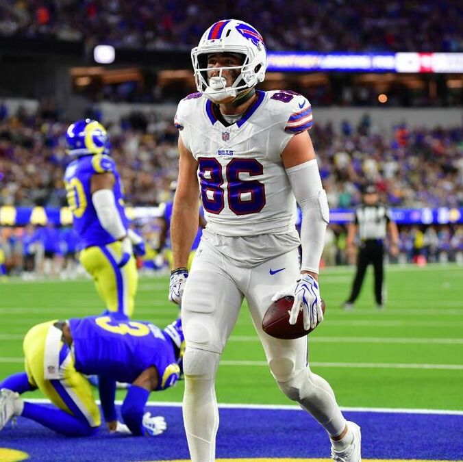 Los Bills se llevaron la victoria en el partido de lunes por la noche de la Semana 5 (Fotografía: Reuters)