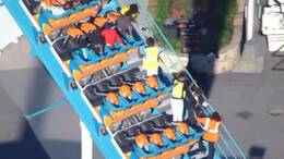 Un hombre murió tras caer de una montaña rusa en Six Flags / Captura