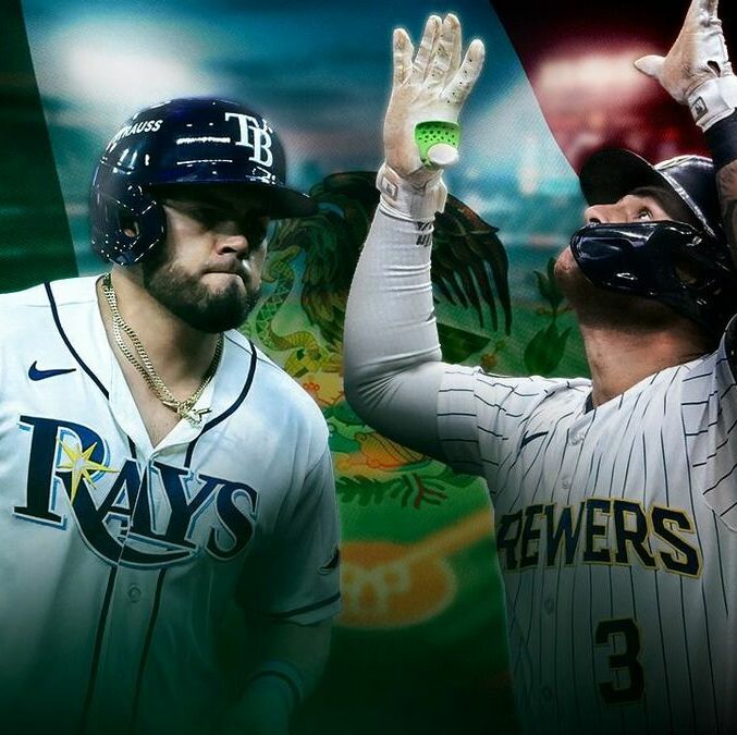 Rays y Brewers tienen toque mexicano. (Foto: MT)