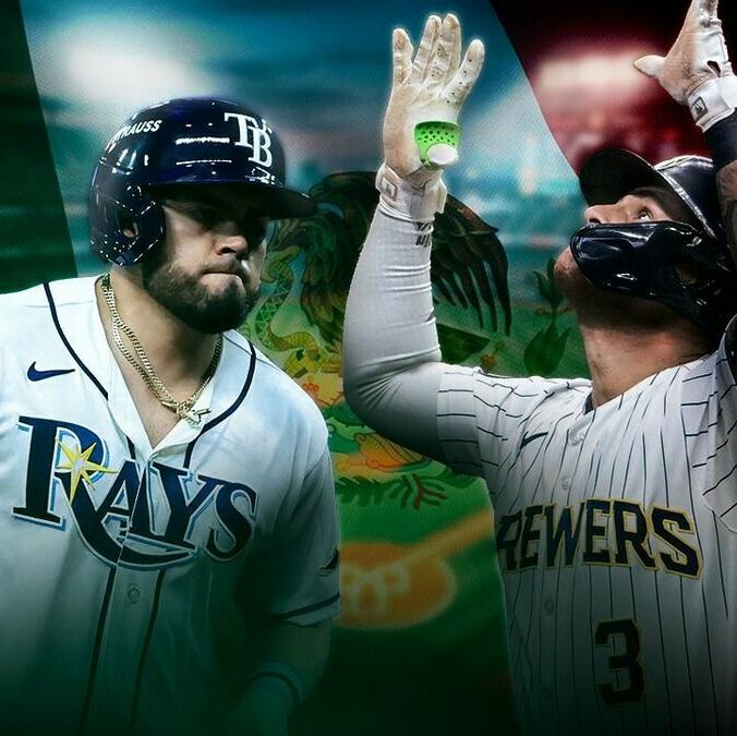 Rays y Brewers tienen toque mexicano. (Foto: MT)