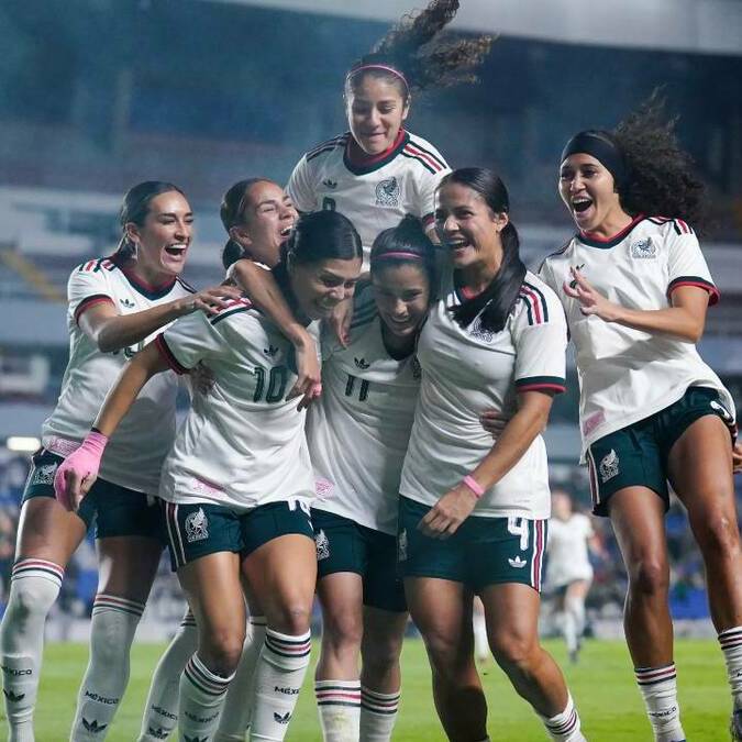 La Selección Mexicana Femenil le regalaron un gran partido a la fanaticada queretana (Imago7)