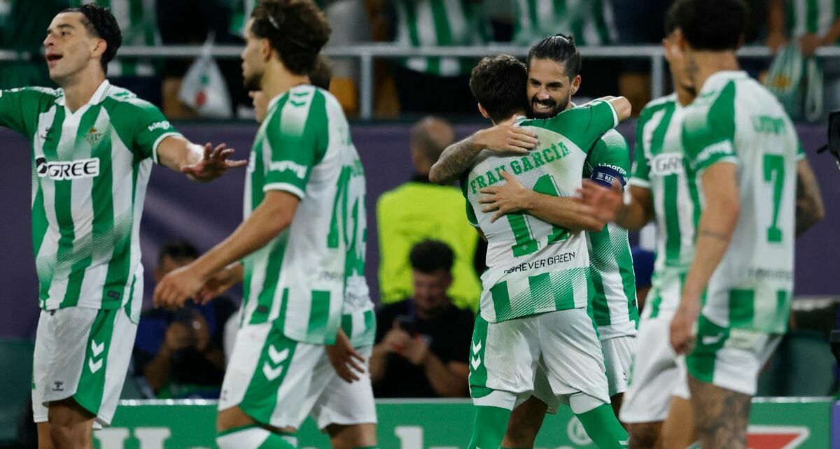Betis ganó el encuentro de Champions. (Foto: Reuters)
