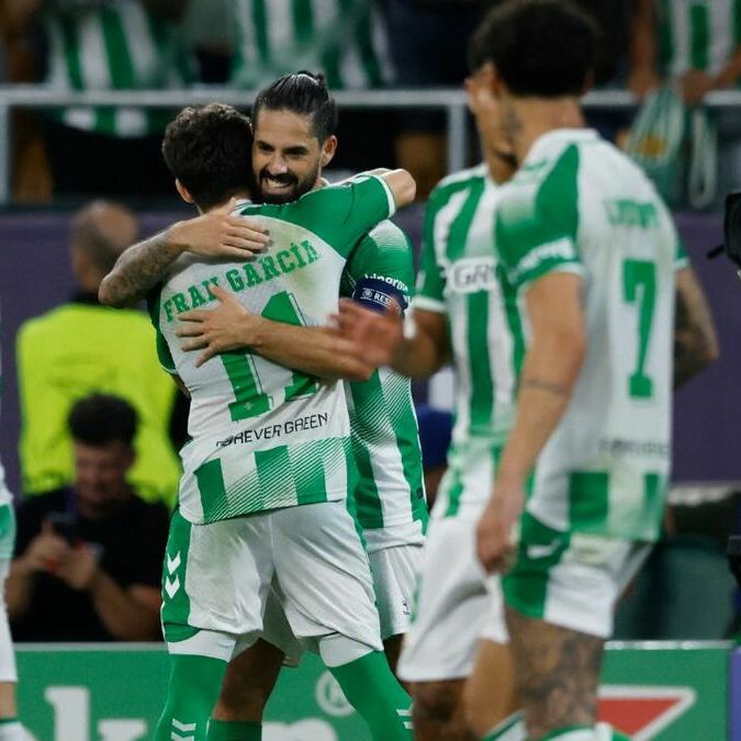 Betis ganó el encuentro de Champions. (Foto: Reuters)