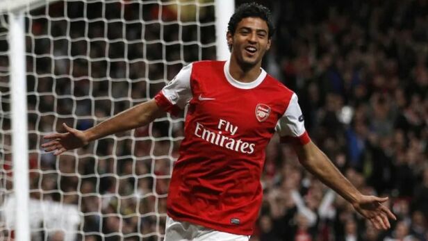 Carlos Vela tras anotar con el Arsenal (Reuters)