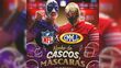 Conoce la fecha, horario y precios de los boletos de la Noche de Cascos y Máscaras de la NFL y la CMLL. (@nflmx/X)