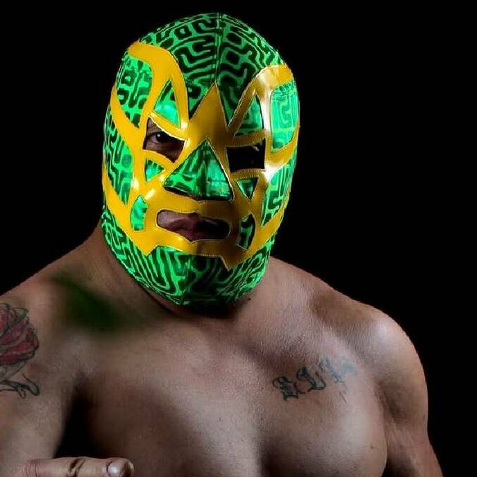Hijo de Fishman dio la cara tras la tragedia en la lucha libre que teminó con la vida de El Búho. FOTO: @hijodefishman