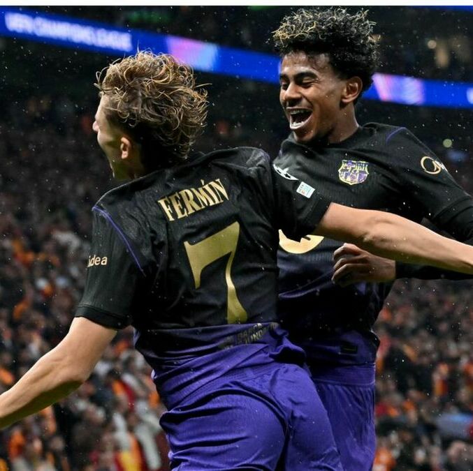 Lamine Yamal orquestó la goleada frente al Galatasaray / FOTO: EFE