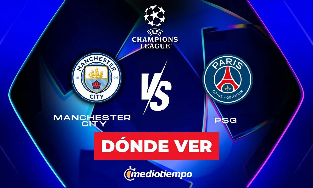 Manchester City vs. PSG EN VIVO. Partido de la Jornada 2 Champions League 2026 HOY