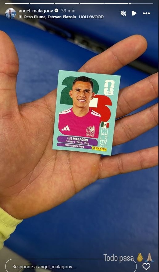 Publicación de Luis Ángel Malagón (Instagram @angel_malagonv)