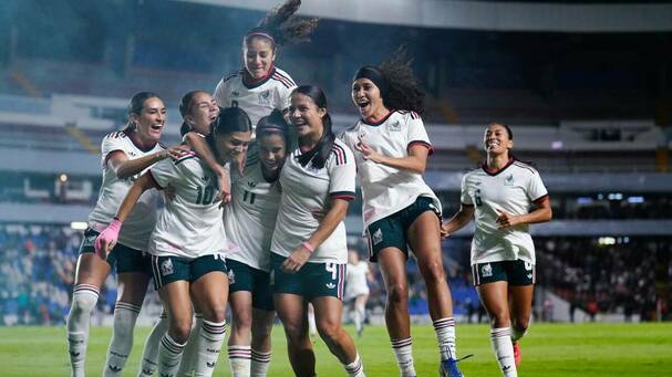 La Selección Mexicana Femenil le regalaron un gran partido a la fanaticada queretana (Imago7)