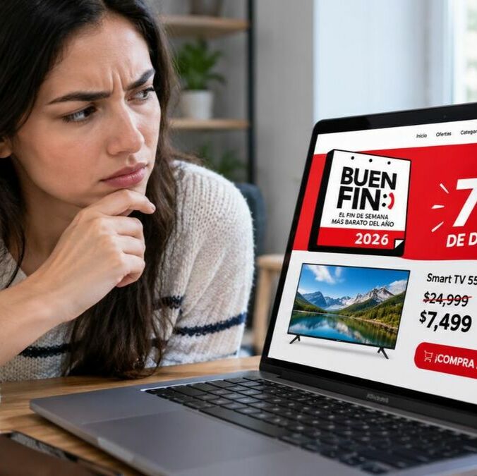 ¿Vas a comprar en el Buen Fin 2026? Así puedes detectar descuentos engañosos. (ChatGPT).