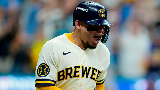 William Contreras y los Brewers quieren liquidar la SCLN ante Dodgers. (Foto: MLB.com)