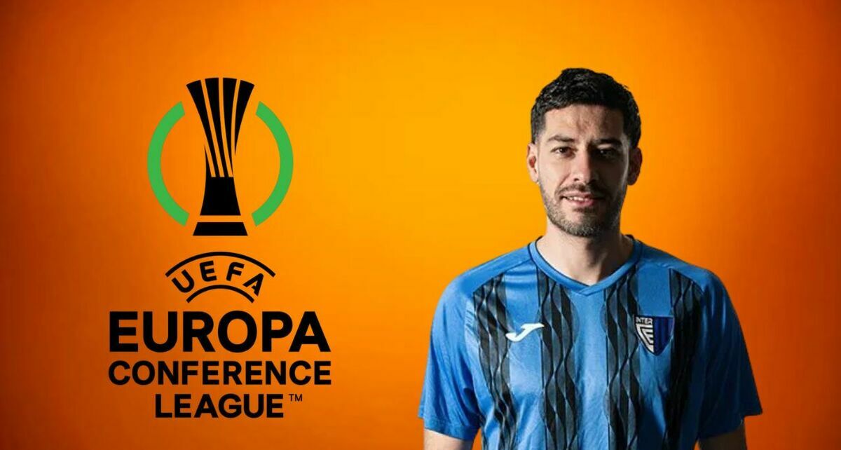 Anwar Hernández debutó en la UEFA Conference League (Fotografía: interescaldes)