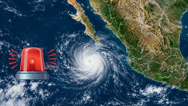 Trayectoria y estados afectados por el huracán 'Trudy' en México. (ChatGPT).