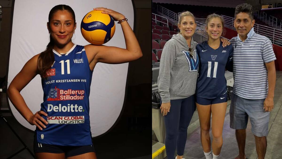 ¡Como su papá, pero en otro deporte! Andrea Campos, la hija de Jorge Campos que brilla en el voleibol