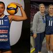 Andrea Campos, hija del expoertero mexicano, brilla en el voleibol. FOTOS: @soy.andreacampos