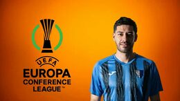 Anwar Hernández debutó en la UEFA Conference League (Fotografía: interescaldes)