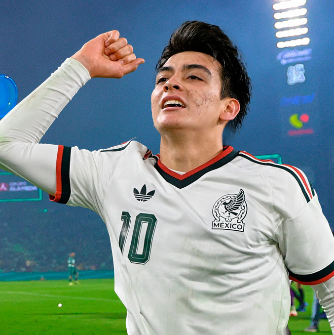 Diego Lainez reconoció la calidad de Gilberto Mora. (Fotos: Mexsport)