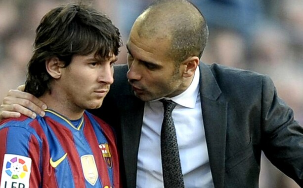 Messi resaltó a Guardiola como el mejor DT. (Foto: AFP)