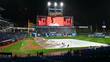 La MLB pospuso el juego 4 entre los Rays y los Guardians por cuestiones climáticas. FOTO: Reuters
