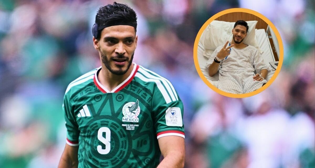 Raúl Jiménez mandó mensaje tras ser operado de la rodilla izquierda (Fotografía: Mexsport | Captura)