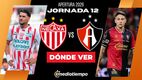 Rivalidad Necaxa vs. Atlas Jornada 12 Apertura 2026