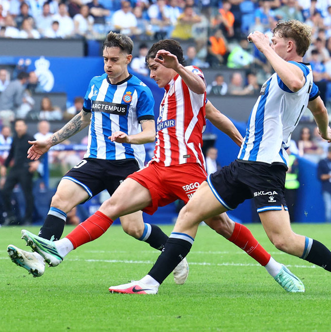 El Atlético de Madrid logró un triunfo apretado. (Foto: Reuters)