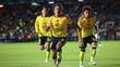 Carlos Álvarez celebra su primera anotación con América en el duelo ante León. FOTO: Imago7