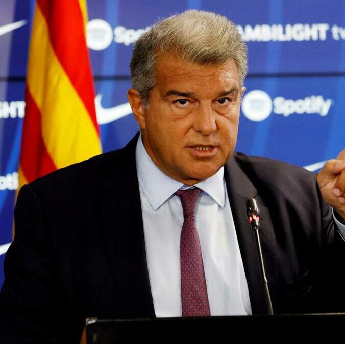 Joan Laporta (Reuters)