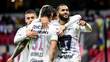 Juninho celebra su segundo gol en el duelo entre Atlante y Pumas de la Jornada 12. FOTO: Imago7