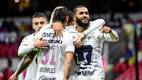 Juninho celebra su segundo gol en el duelo entre Atlante y Pumas de la Jornada 12. FOTO: Imago7