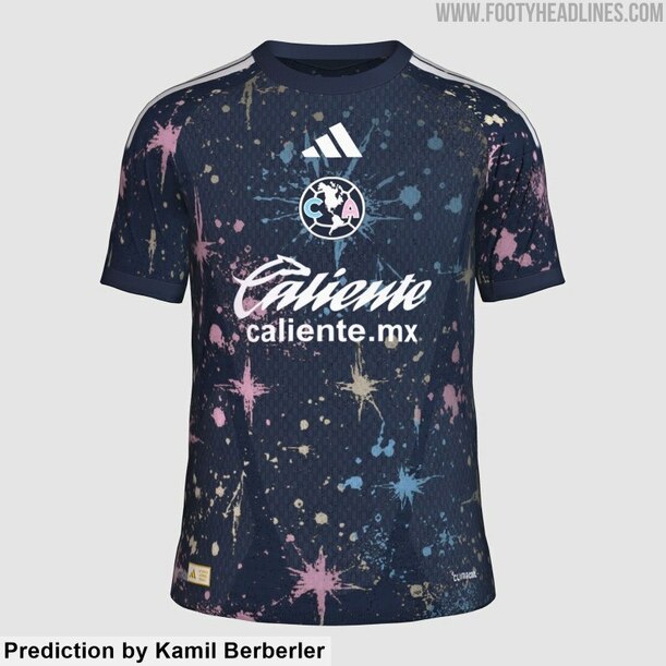Así seria la nueva playera de América Femenil (footyheadlines.com)