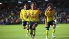 Carlos Álvarez celebra su primera anotación con América en el duelo ante León. FOTO: Imago7
