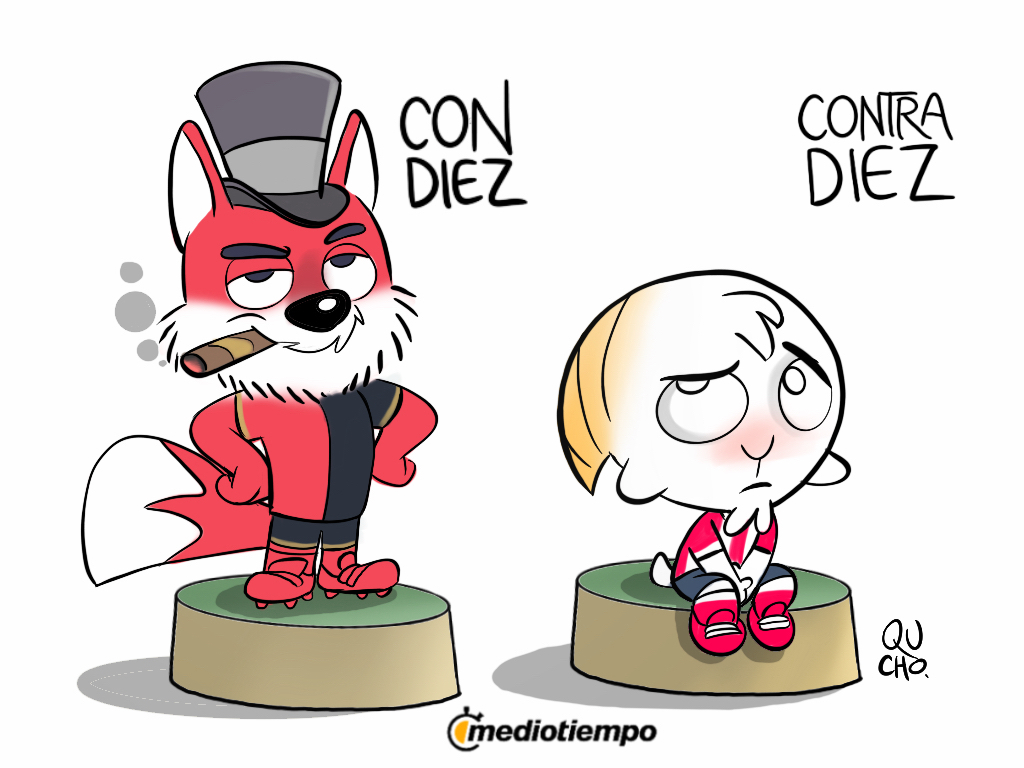 Con diez / Contra 10