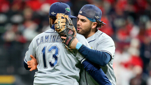 Rays están a un triunfo de volver a la Serie Mundial por primera vez desde 2020. (Foto: MLB.com)