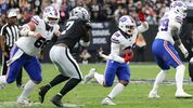 Bills se llevó la victoria en el Allegiant Stadium (Fotografía: Reuters)