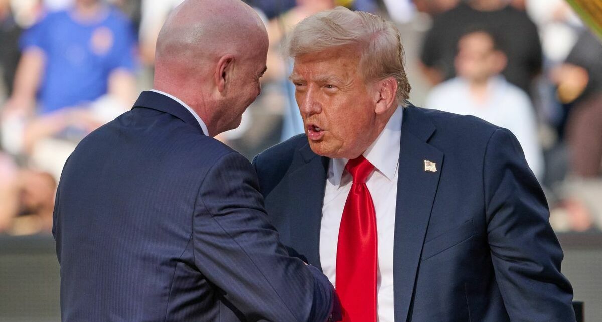 Infantino y Trump se han mostrado muy cercanos. (foto: Mexsport)