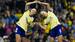 Irene Guerrero celebra su anotación en el duelo ante las Tuzas. FOTO: Mexsport