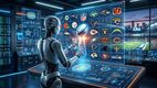 El ISAC Bot presentó sus prónosticos de Playoffs y Super Bowl de la NFL (Imagen creada con IA)