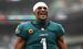Jalen Hurts recibe diagnóstico médico que pondría fin a su temporada en la NFL 2026. (Reuters).