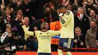 Noni Madueke le dio la victoria al Arsenal en el City Ground (Fotografía: Reuters)