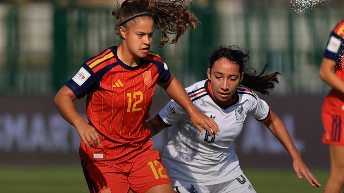La Selección Femenil Mexicana cayó con España. (Foto: @miseleccionfem)